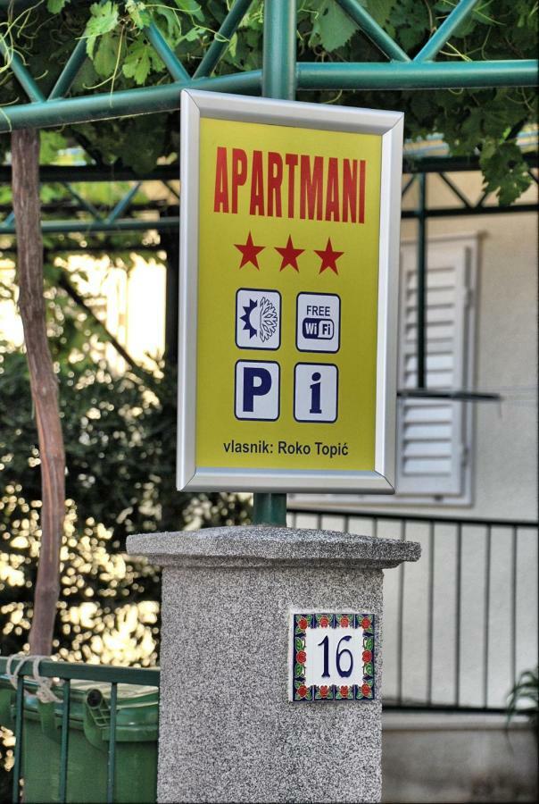 Apartmani Roko Башка-Вода Экстерьер фото